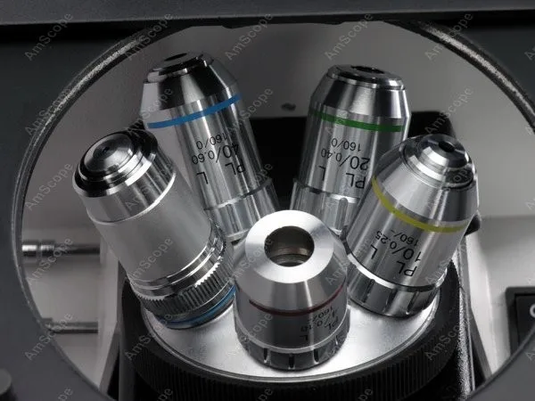 Металлургический перевернутый микроскоп AmScope поставляет 40X 400X супер Widefield