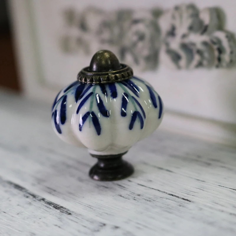 8 шт. керамическая ручка для кухонного шкафа|cabinet knobs|ceramic knobsknobs pulls |