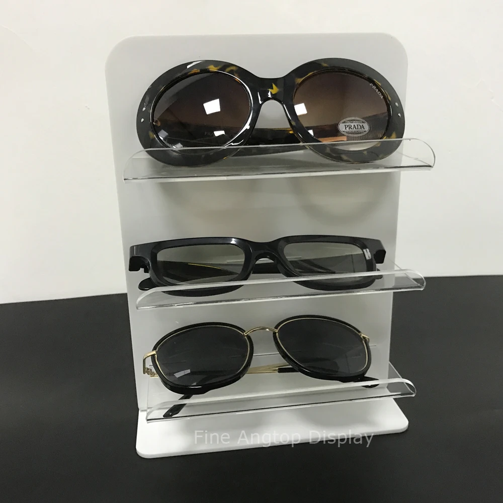 

Acrylic Plxiglass Sunglasses Glasses Display Retail Show Stand Holder Rack 3 Layer