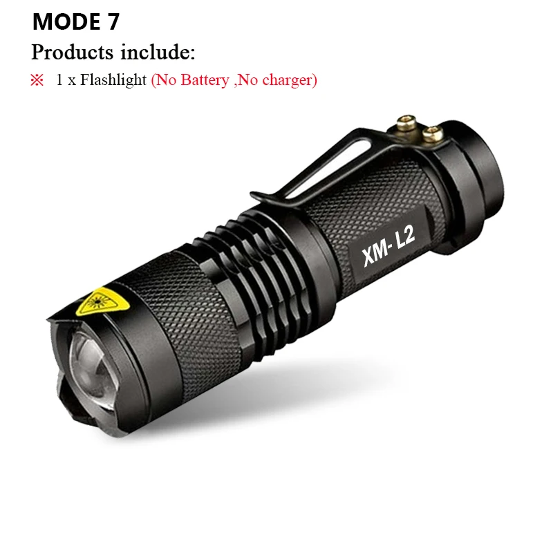 suiteD Светодиодный фонарик 18650 26650 фонарик USB зарядка torcia CREE XML L2 фонарь Водонепроницаемый фонарик перезаряжаемый Кемпинг Охота - Испускаемый цвет: suiteD