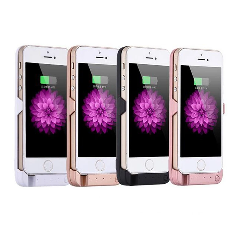 4200 мАч Внешний аккумулятор запасное зарядное устройство чехол для iPhone 5 5S SE