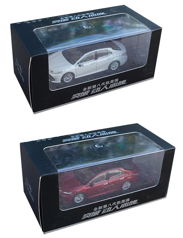 1:43 новой машины скорой помощи TOYOTA CAMRY 2018 сплав игрушечный автомобиль литые