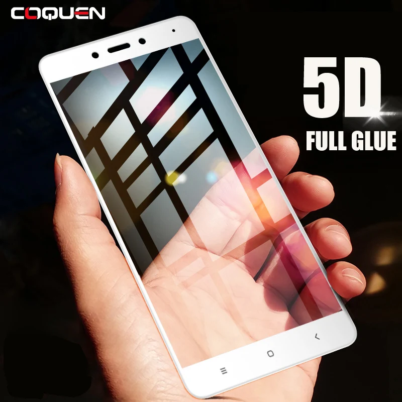 COQUEN 5D glass 4X для Xiaomi Redmi Note 4 Global закаленное стекло полностью проклеенное Защитное
