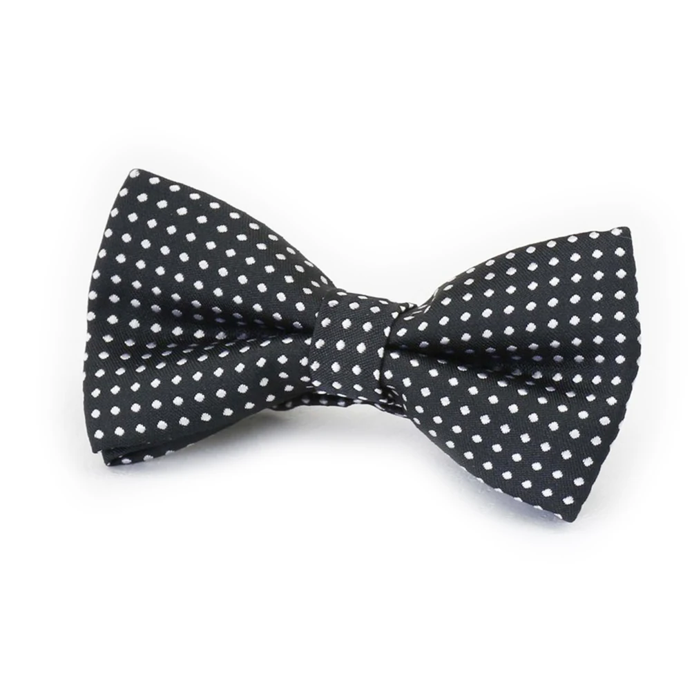Детские регулируемые галстуки бабочки в горошек для свадебной вечеринки|bow tie