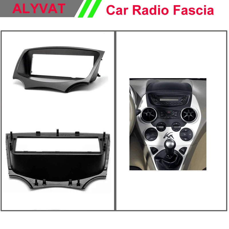 Высокое качество автомобильная рамка Радио Установка стерео отделка 1 DIN тире