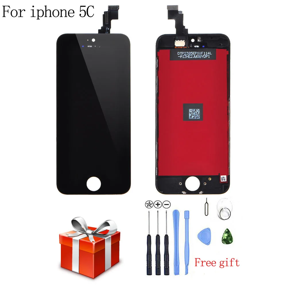 Испытание 100% AAA ЖК Дисплей для iphone 5c Сенсорный Экран Нет Dead Pixel Замены Дигитайзер