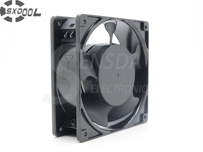 SXDOOL 4C 230HB 120*120*38 мм 12 см 120 230 В 220 AC металлический каркас осевой вентилятор