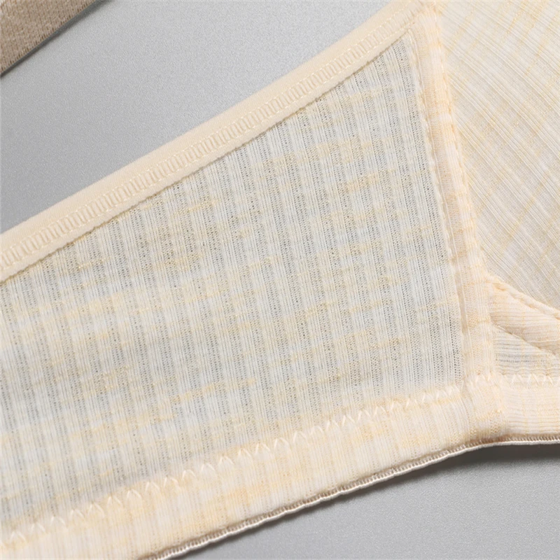 training bras for girls underwear solid cotton wire free girls bras small breast push up teenager girls clothing adolescente