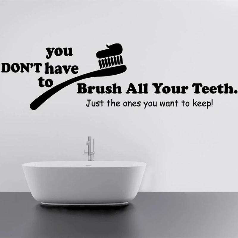 

Tooth Teeth Sticker Dentist Decal The Tooth Fairy Poster Vinyl Art Wall Decals Pegatina Decor Mural Teeth Sticker