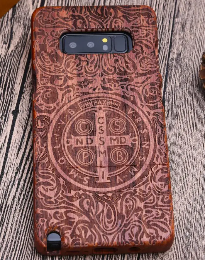 Чехол из натурального зеленого натурального дерева для samsung Galaxy Note 10, 9, 8, S10e, S10, S9, S8 Plus, S7 Edge, чехол, чехол для телефона, кожаная сумка - Цвет: 04