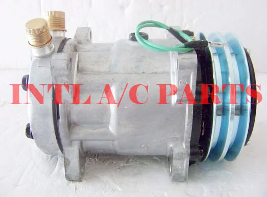Новый SD7H15 Sanden 7H15 sd709 8220 A/C компрессор 24В насос для кондиционера|24v air conditioner|a/c