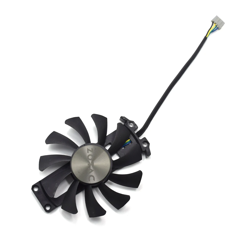 Кулер для видеокарт ZOTAC GTX 980-4GD5 AMP HA 75 мм 4Pin APISTEK GA81S2U 12 В 0 38a 83x16 отверстие 980 |