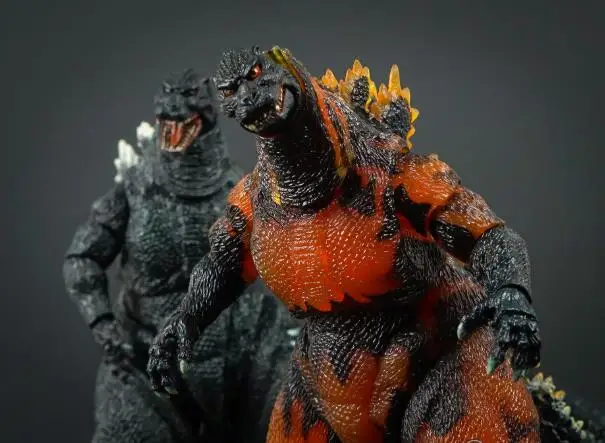 NECA Movie Gojira vs Destoroyah Burning 1995 ПВХ фигурка Коллекционная модель игрушки|Игровые