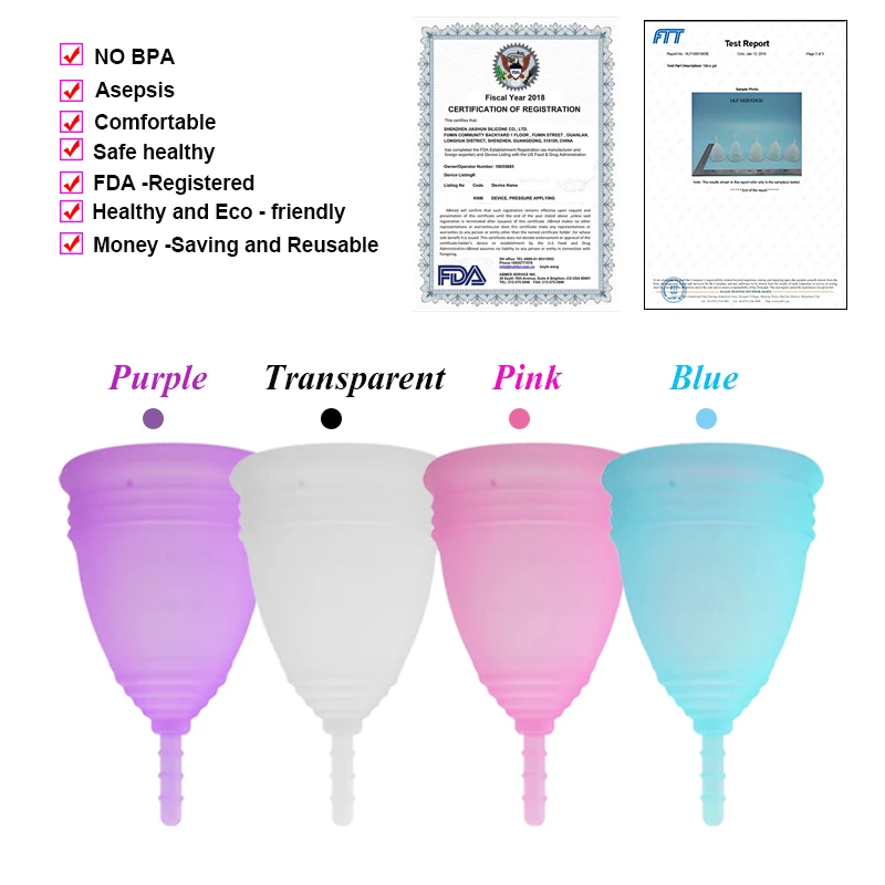 

10 Pcs Copa Menstrual Medical Grade Silicone Menstrual Cup for Women Feminine Hygine Cup Collector Menstrual Cup Sterilizer