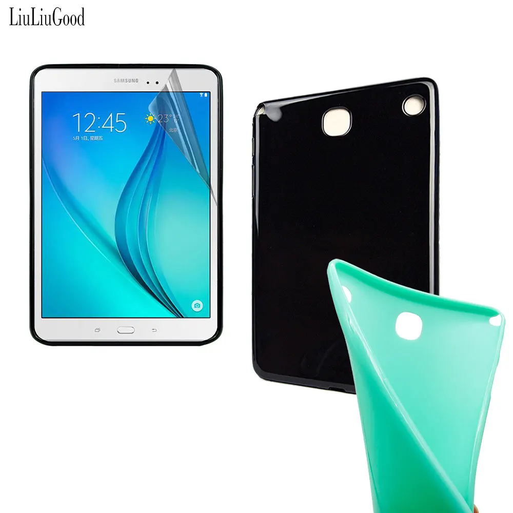 Чехол для Samsung Galaxy Tab A 8 0 &quot дюймов SM T350 TPU задняя крышка + прозрачная пленка