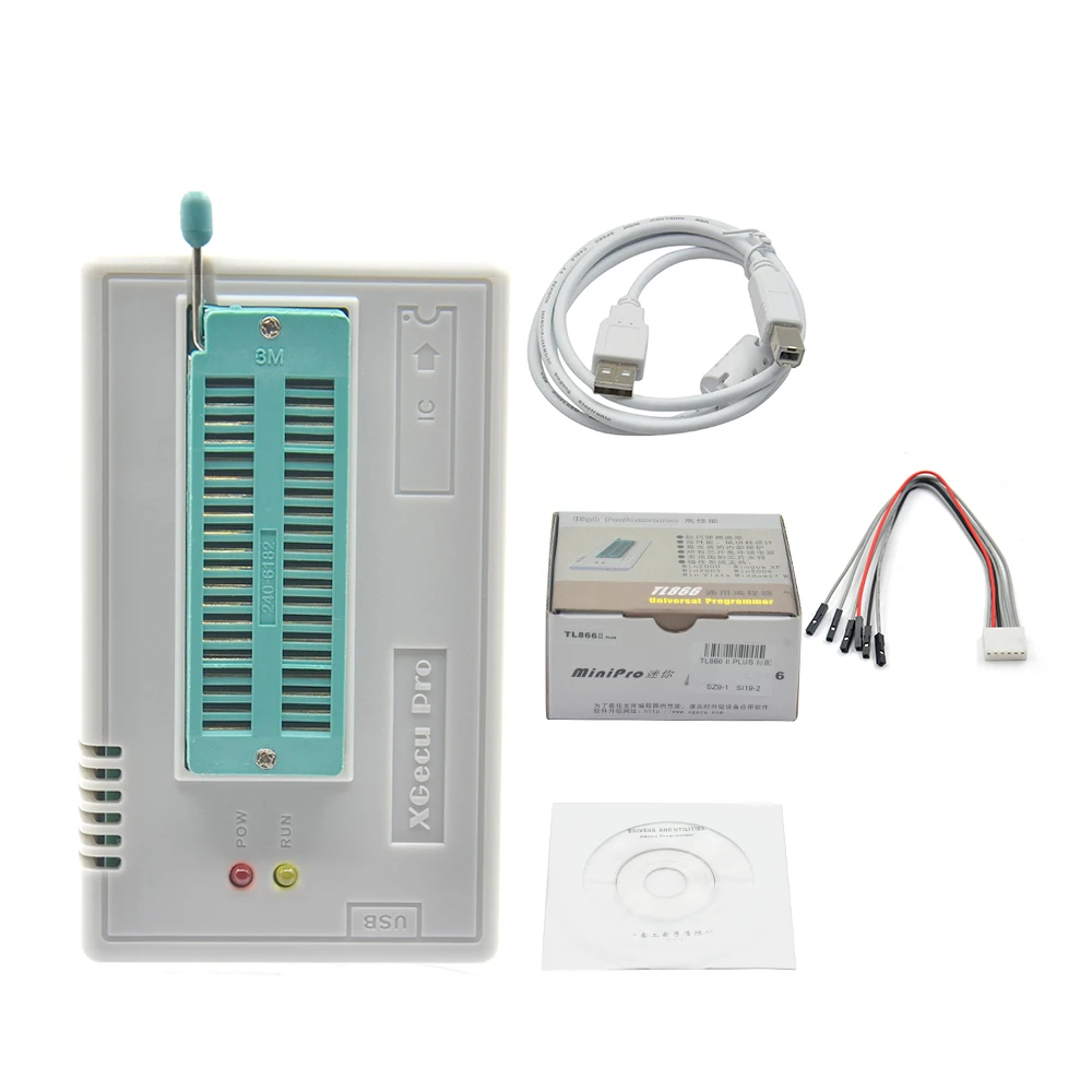 Универсальный программатор BIOS V7.21 TL866II Plus EEPROM PIC AVR TL866 USB 24 93 25 mcu Bios EPROM лучше чем
