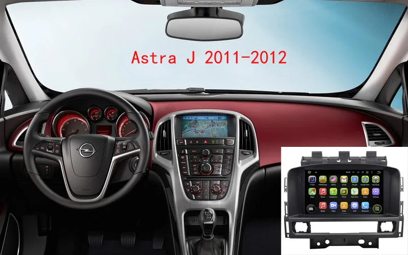 7 дюймов Android 10 автомобильный dvd gps для opel Astra J с навигацией автомобильное стерео