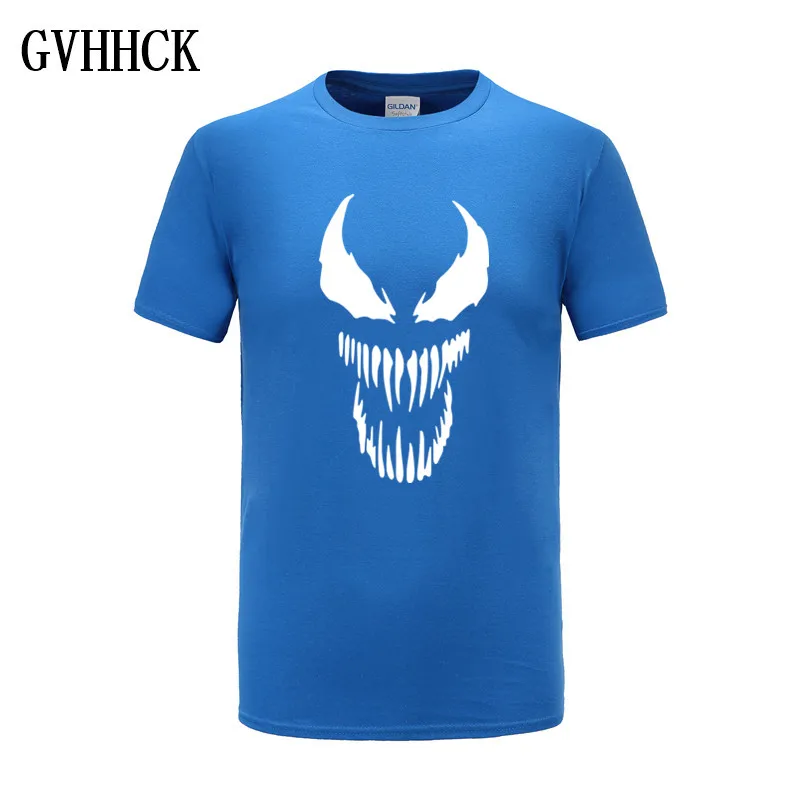 Venom Футболка мужская мода футболка аниме оригинальность Человек-паук хлопок Футболка Европейский Размер Уличная фильм топы тройник