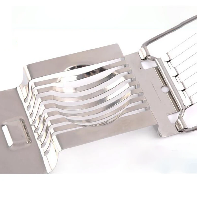 1 шт. Нержавеющая сталь вареная Яйцерезка разделе резак | Дом и сад