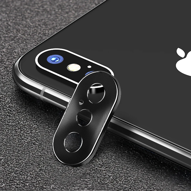 FFFAS для iphone X защитное кольцо объектива Роскошная защита камеры круглая