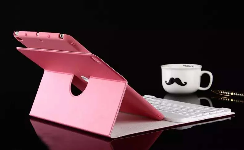 Вращающийся на 360 градусов русский/Иврит/испанский беспроводной Bluetooth чехол с