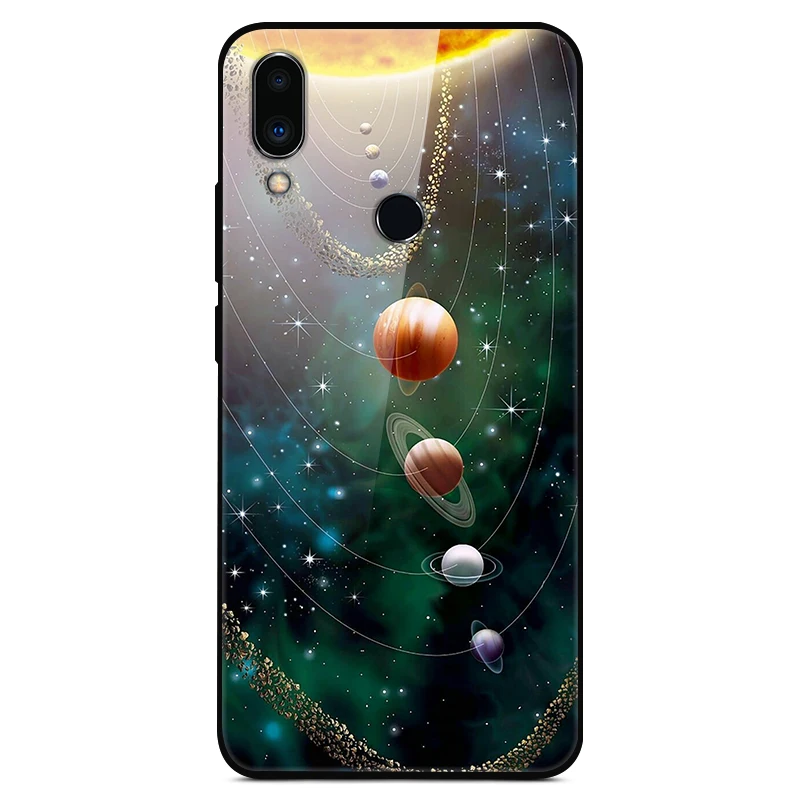B для Meizu Note 9 Note9 чехол стекло Coque жесткий чехол для телефона для Meizu M9 Note чехол M9Note M 9 Note мягкая рамка чехол Мода 6,2