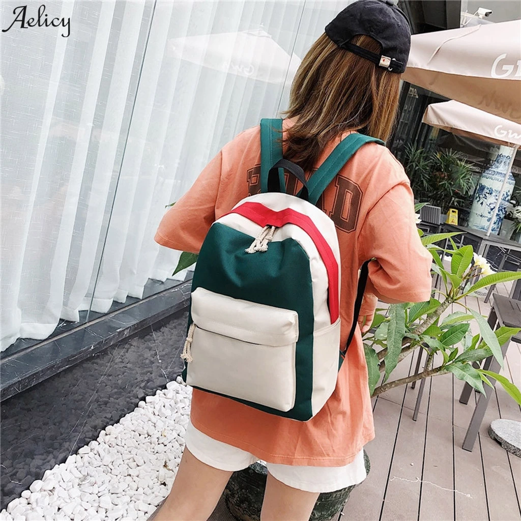 Комплект из 4 предметов женских композитных сумок в стиле пэчворк школьные