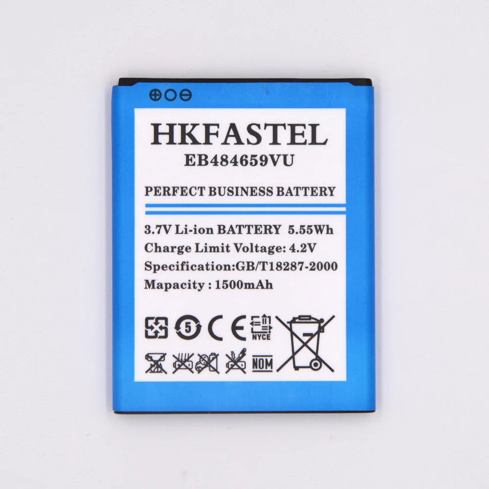 Новый EB484659VU EB484659VA литий-ионный аккумулятор для мобильного телефона Батарея samsung