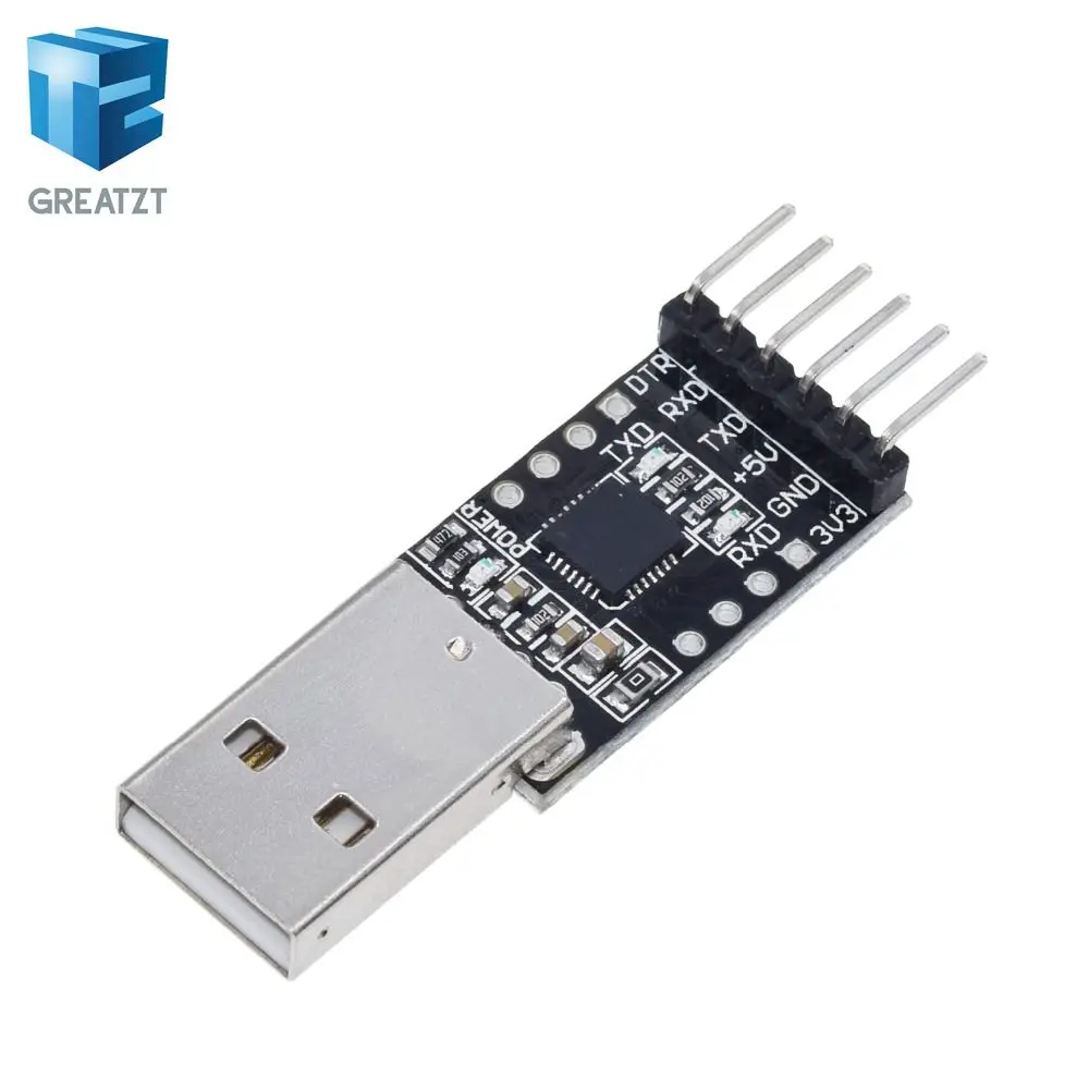 Преобразователь GREATZT 1 шт. 5 контактный CP2102 USB 2 0 на модуль TTL UART 6 последовательный