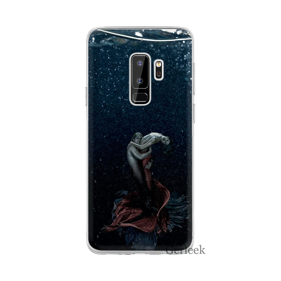 Чехол Desxz Mermaid Love для Samsung Galaxy S3 S4 S5 S6 S7 Edge S8 S9 S10 Plus S10e | Мобильные телефоны и