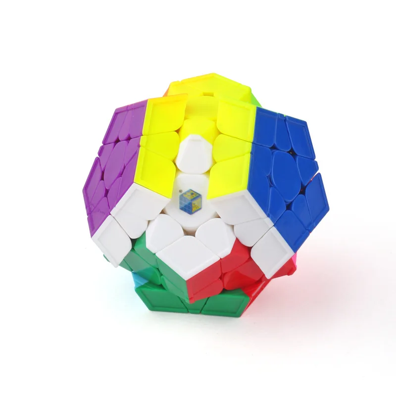YUXIN маленький магический профессиональный куб Megaminx без наклеек скоростной