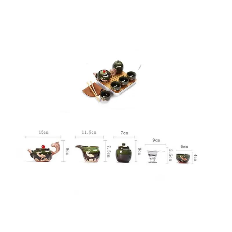 

Chinese Kung Fu Teaware Sets China Travel Tea Set Ceramic Teapot Teaset Gaiwan Set Tea Cups Of Tea Ceremony Traveller Teaware