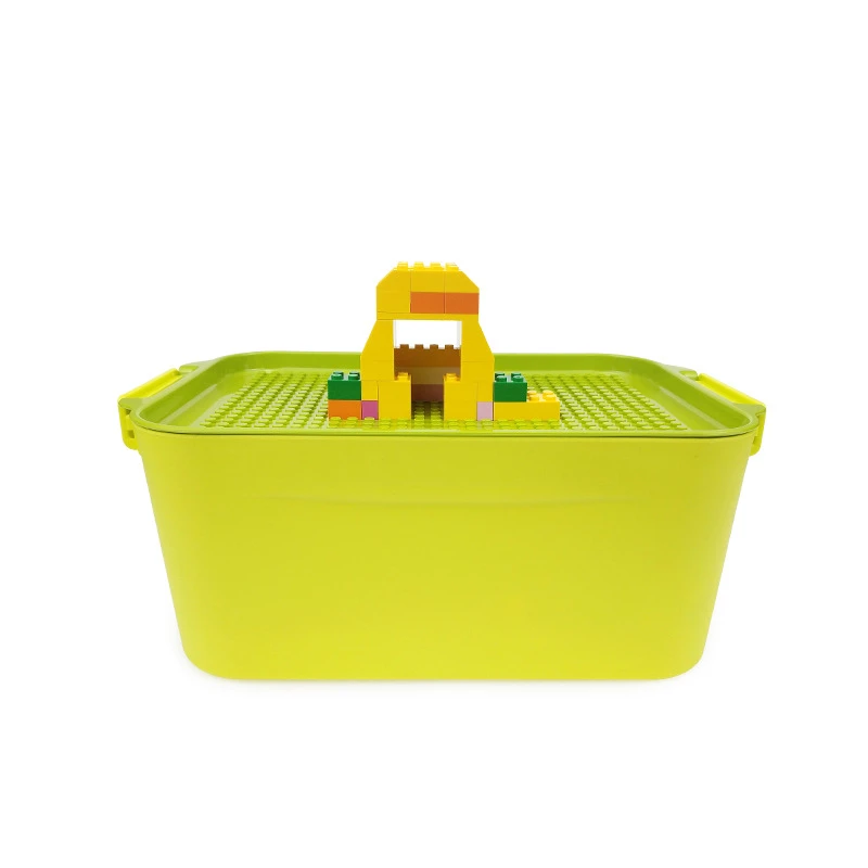 Building Blocks Storage Box Splicing And Assembling Size Granule Plastic Bucket Compatible With Legoings Brick | Игрушки и хобби