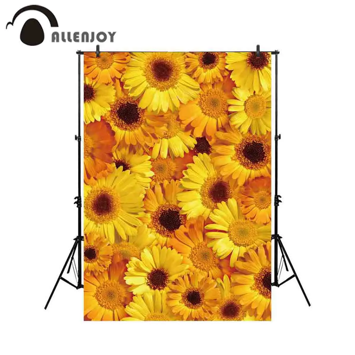 

Allenjoy желтый фон для фотосъемки с подсолнухами