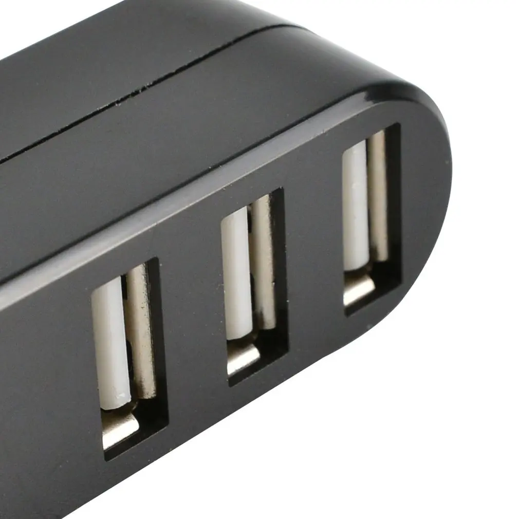 Mini 3 порты и разъёмы USB 3,0 вращающийся сплиттер адаптер концентратор для портативных ПК тетрадь Mac