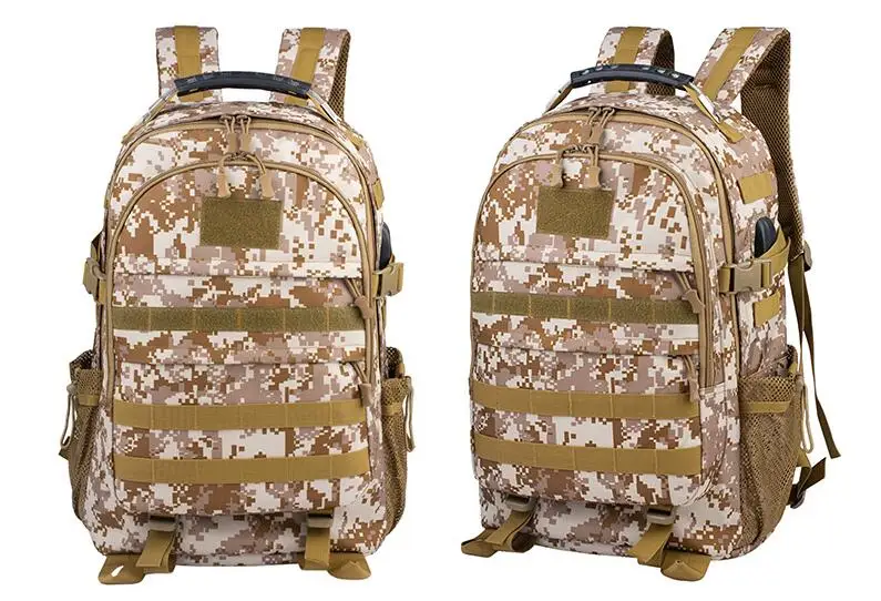 Usb зарядка Военная армейская Сумка тактический рюкзак 30л Mochila Militar 15 дюймов рюкзак для ноутбука для походов на открытом воздухе