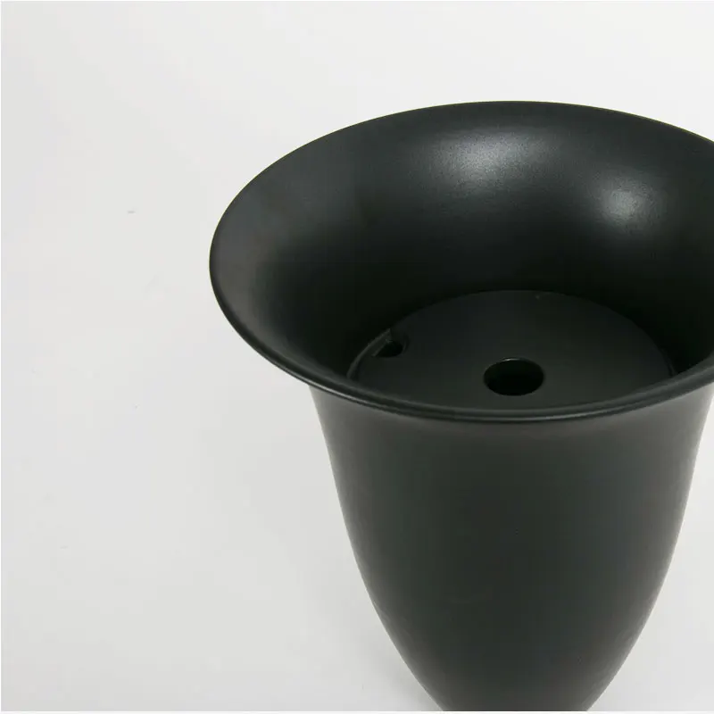 

Simple Exquisite Athens Black Ceramic Vase Flower Pot Japanese Style Art Ikebana Hydroponics Planters Aroma Essential Oil Bottle