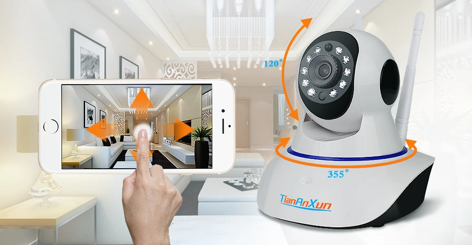 Tiananxun wifi камера 1080P Домашняя безопасность беспроводная ip-камера Wi-Fi CCTV наблюдения sd-карта видео запись Детский Монитор yoosee