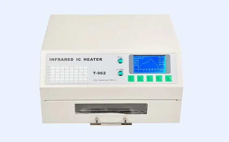 Puhui T962 110 V/220 V оборудование для оплавления T-962 Инфракрасная печь для оплавления IC НАГРЕВАТЕЛЬ паяльная станция BGA