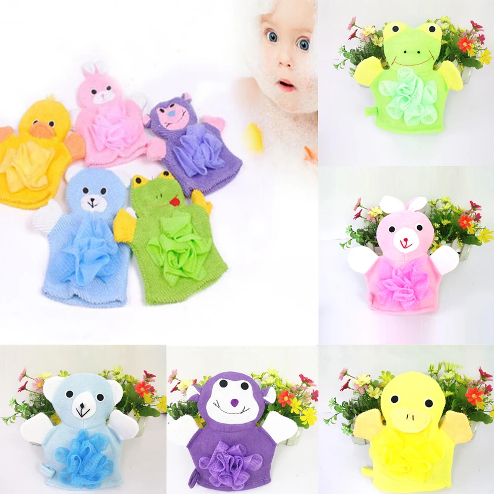 1 шт. Детская Хлопковая щетка для ванной|bath brush|baby bath glovebaby brush |