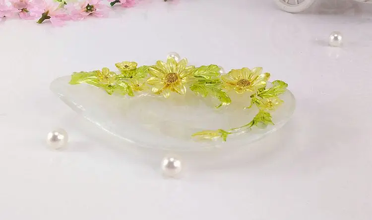 

2018 NEW Sunflower Resin Bathroom Set Shower Gel Refillable Bottle Bathroom Accessories Toothbrush Holder 5pcs/set