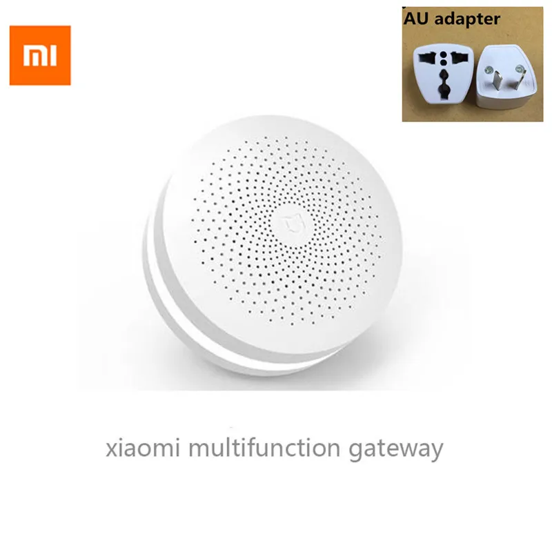 Новейшая версия Xiaomi Mijia умный дом Многофункциональный шлюз 2 сигнализация интеллектуальная онлайн радио ночной Светильник Bell - Color: add AU plug