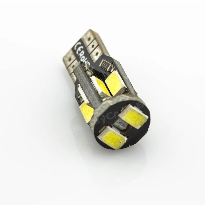 Новости! Бесплатная shipping100PCS/lot авто светодиодный T10 canbus194 W5W Canbus 10smd 5630 5730 свет