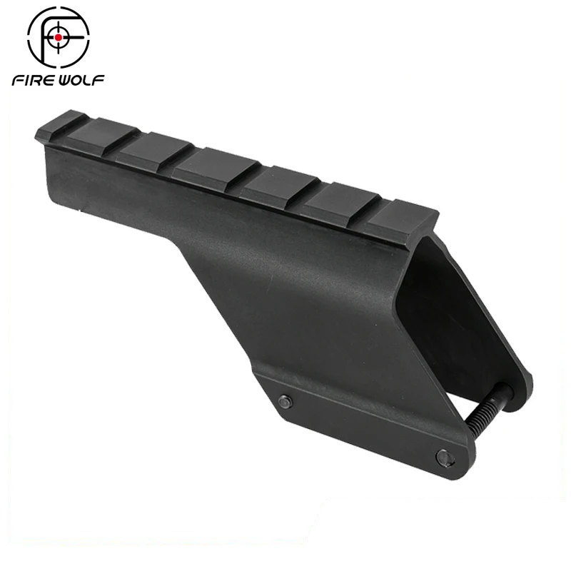 

FIRE WOLF Quick Release Tactical Remington 870 Shotgun Saddle Mount 20mm Picatinny Rail for Hunting Gun Accessories
