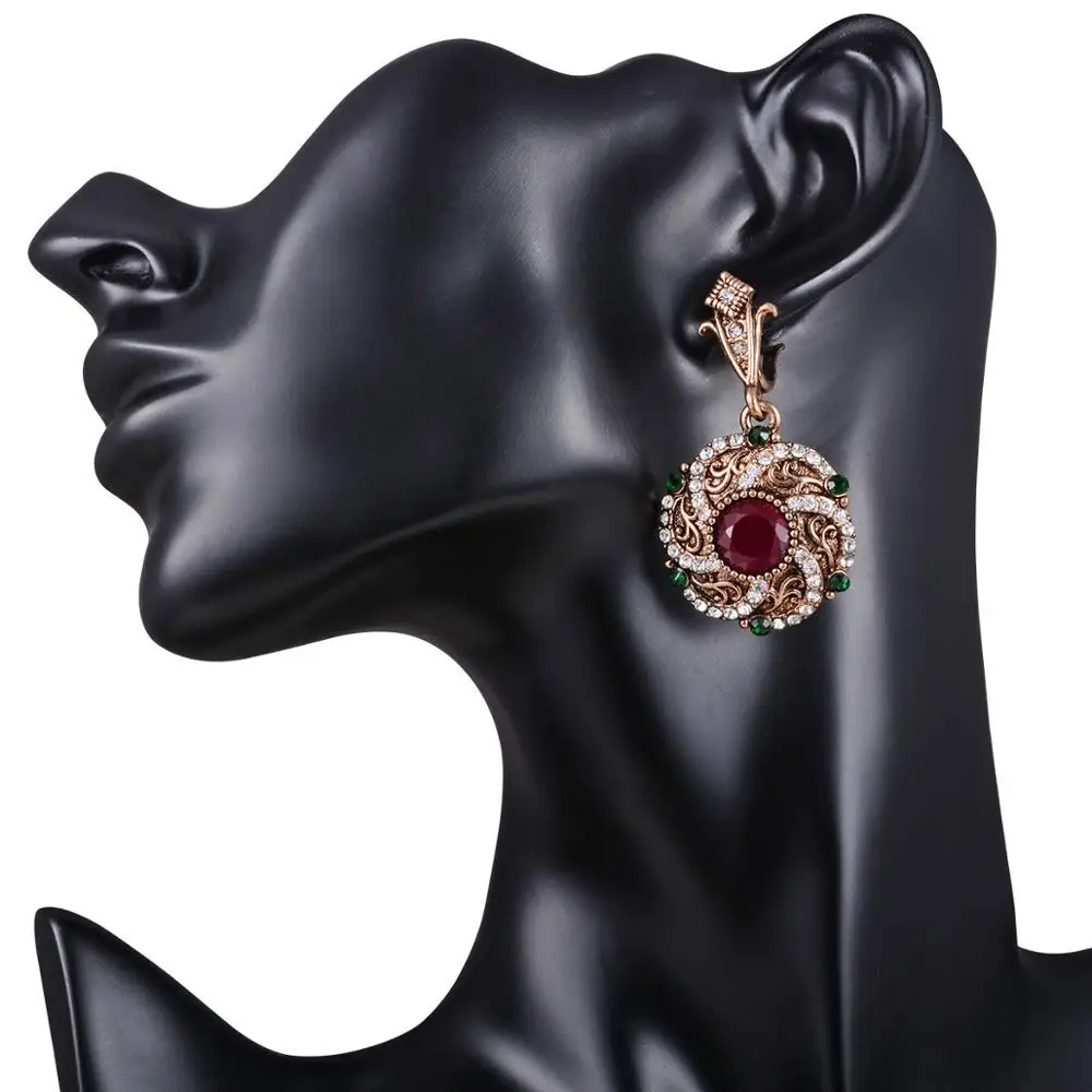 Великолепные комплекты украшений для невесты из индейки женщин винтажное