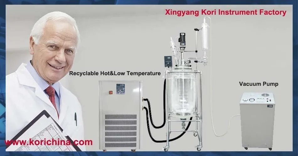 SF-2L Китай заводская цена для Jacketed стеклянная реакционная Емкость/стеклянные