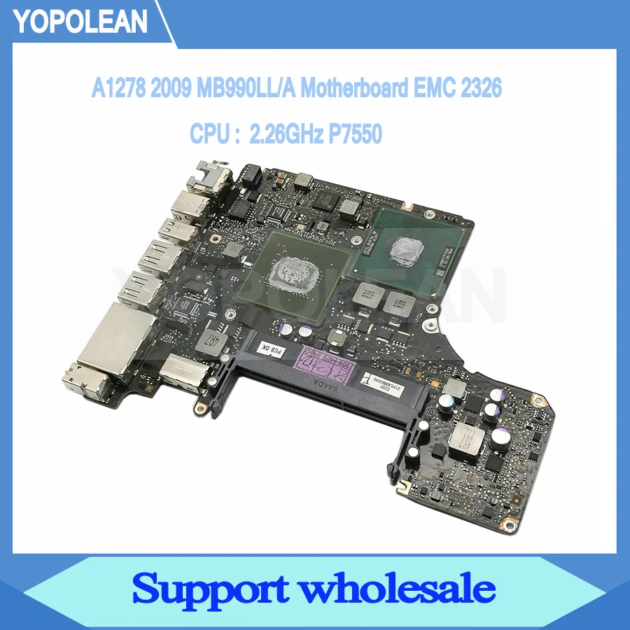 Материнская плата P7550 2 26 ГГц для Macbook Pro 13 &quotA1278 логическая 2009 EMC 2326 820 2530 A|ЖК-экран