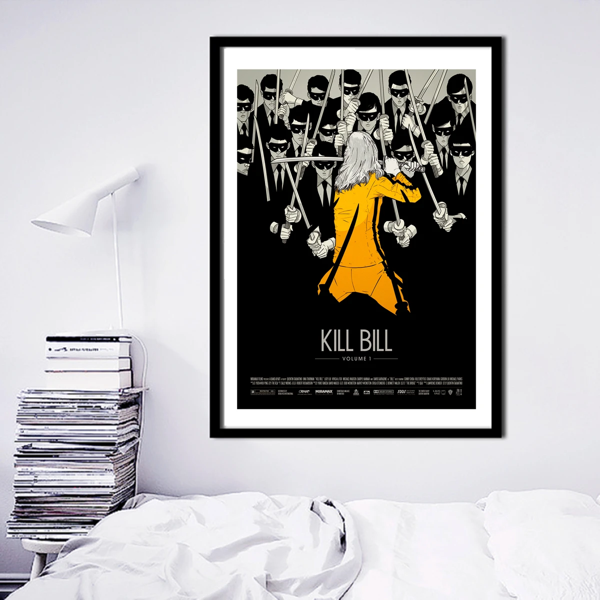 Kill Bill фильм холст Художественная печать живопись плакаты на стену, изображения для украшения комнаты домашний декор шелковая ткань без рамки