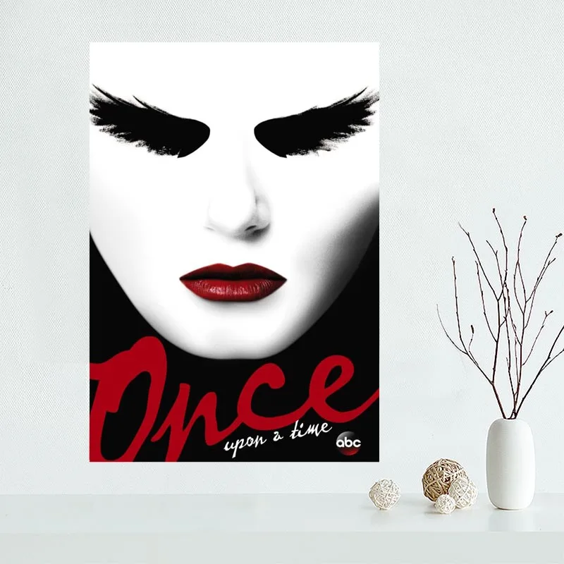 Новое поступление 2017 индивидуальный постер once upon a time для рисования на холсте