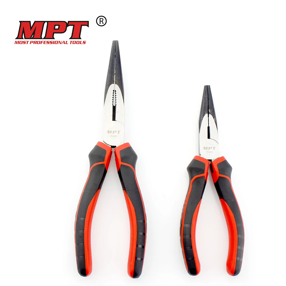 MPT Sharp нос Щипцы для наращивания волос 6 ''/8'' Длинногубцы Пресс инструмент